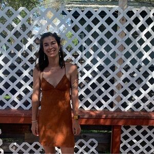 Anthropologie mini dress